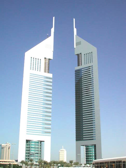 The Twin Tower at Sheikh Zayed Road